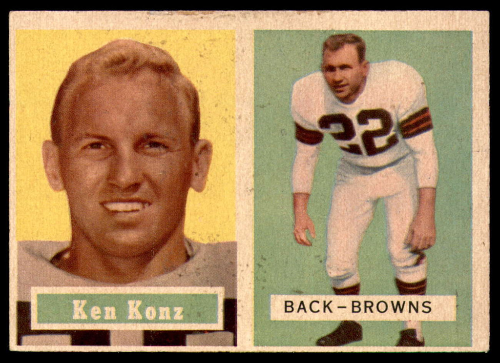 1957 Topps #52 Ken Konz Excellent+ 