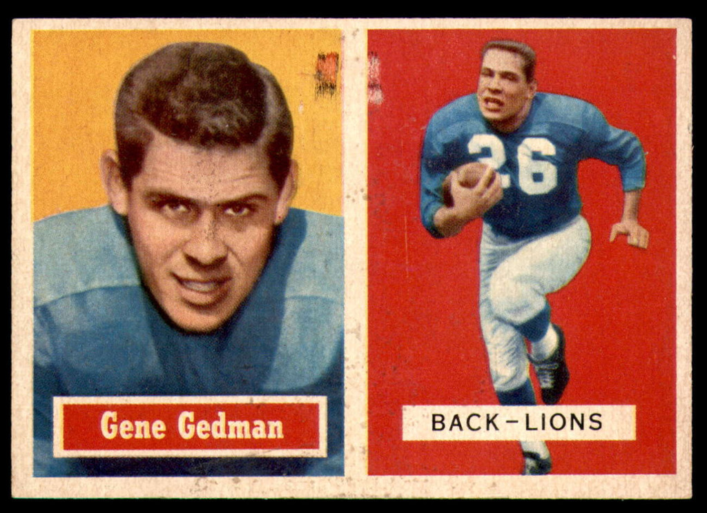 1957 Topps #44 Gene Gedman Excellent+ RC Rookie  ID: 246602