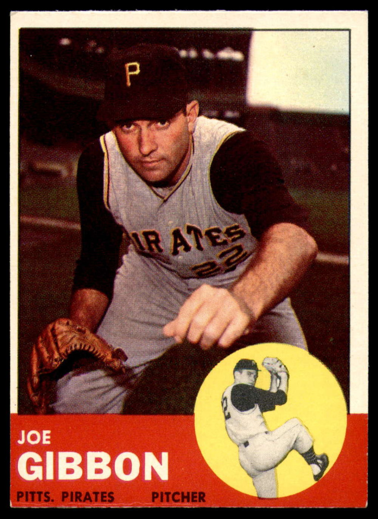 1963 Topps #101 Joe Gibbon Excellent+  ID: 233825
