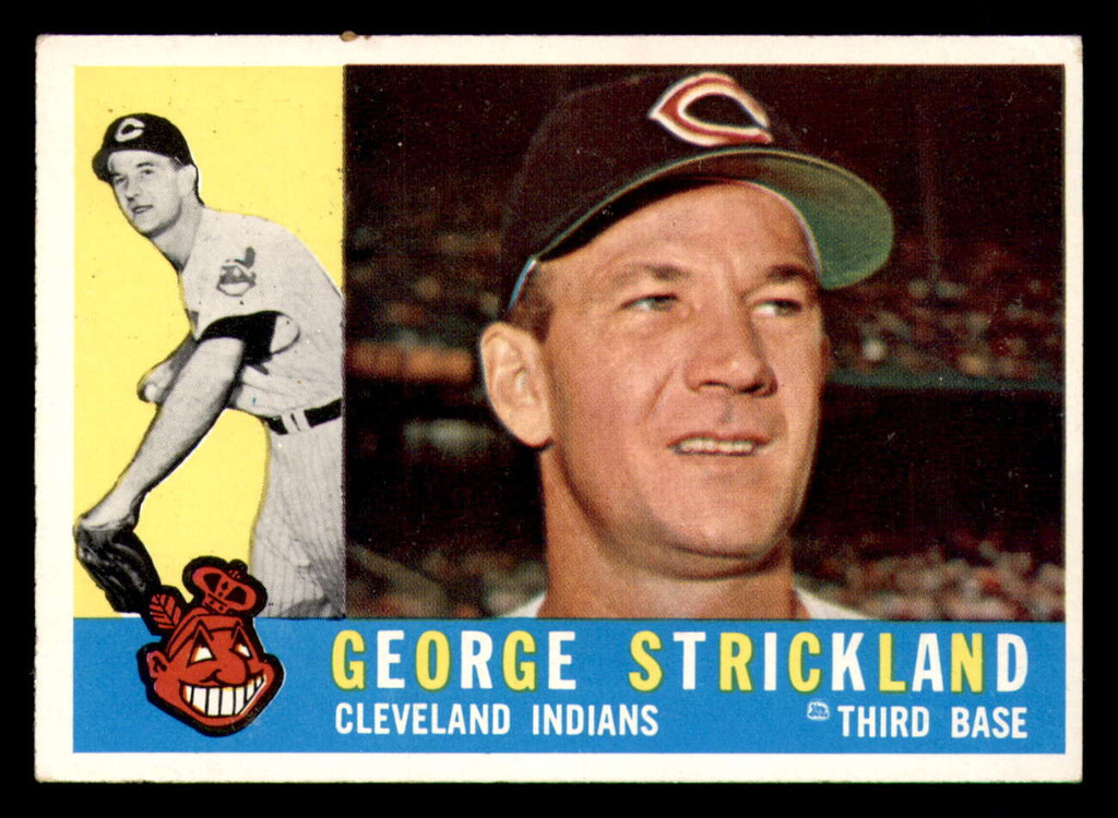 1960 Topps #63 George Strickland Excellent+  ID: 278124