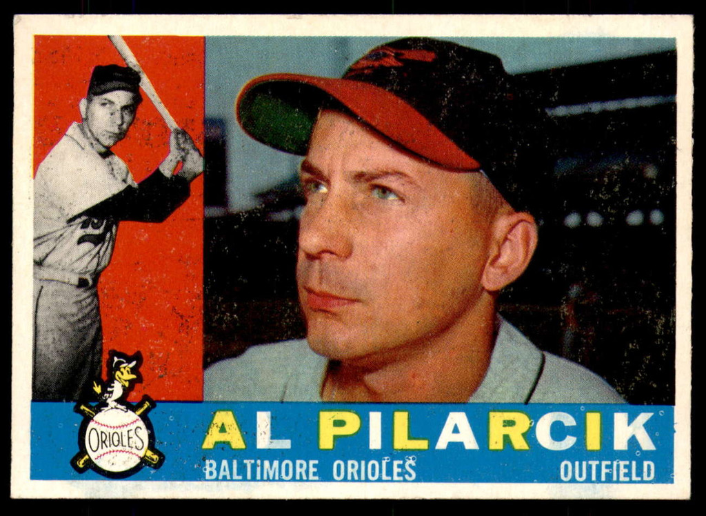 1960 Topps #498 Al Pilarcik Very Good  ID: 240240