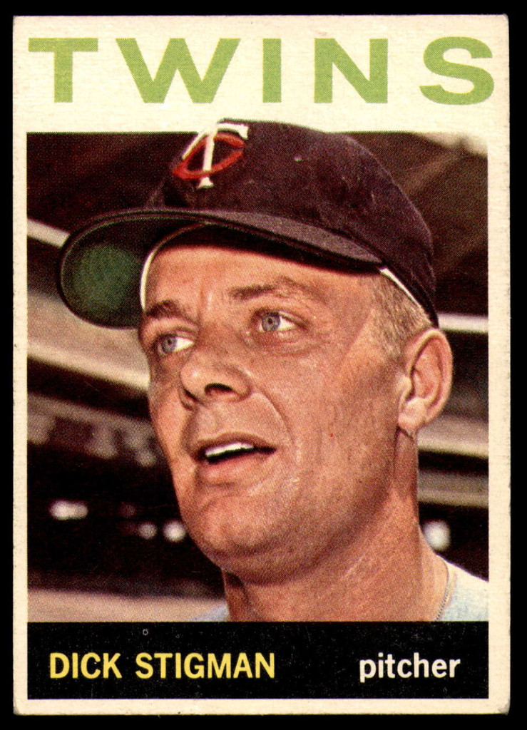 1964 Topps #245 Dick Stigman Excellent+  ID: 233893