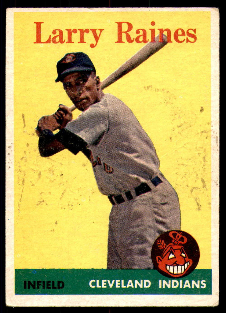 1958 Topps #243 Larry Raines Very Good RC Rookie  ID: 229310