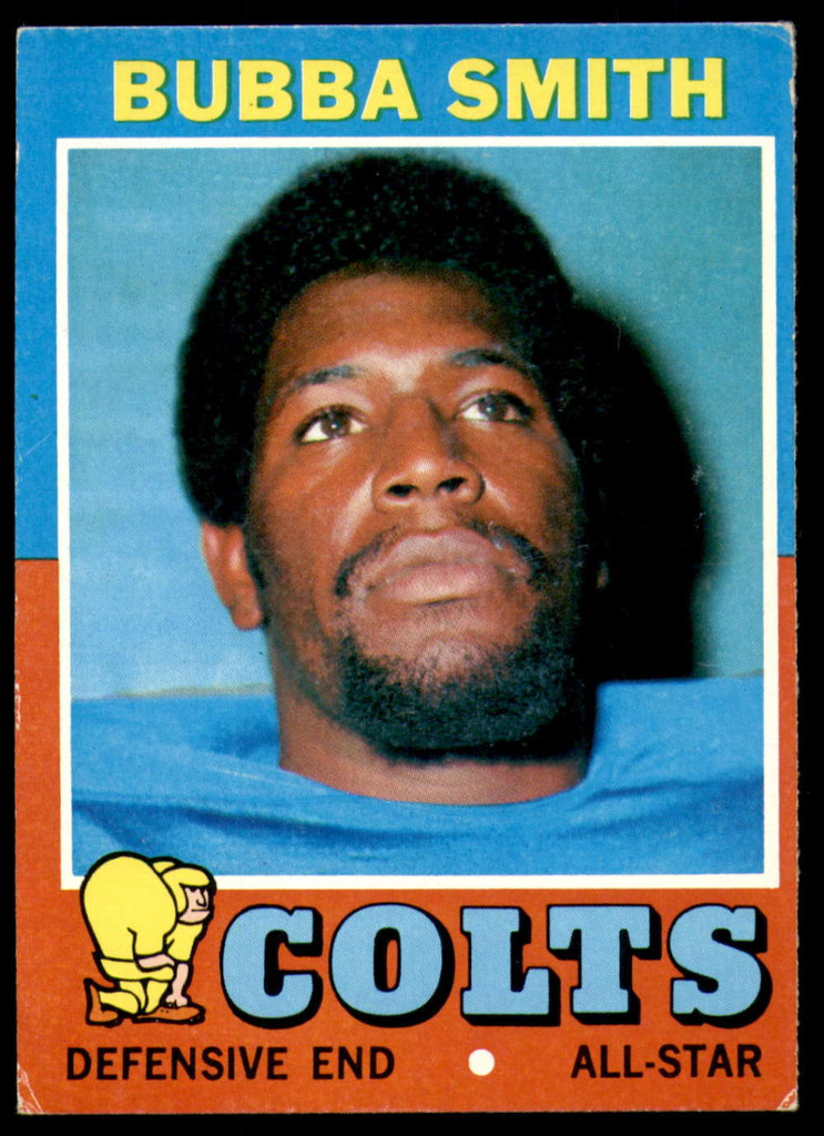 1971 Topps # 53 Bubba Smith Very Good 