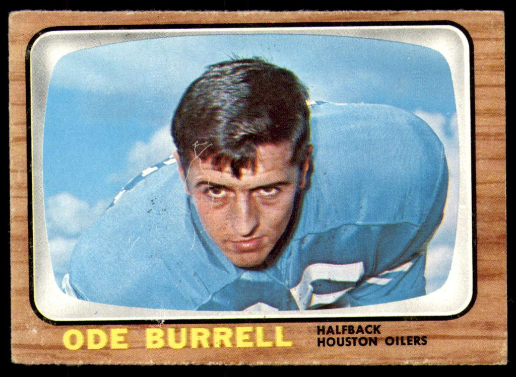 1966 Topps # 51 Ode Burrell Excellent 