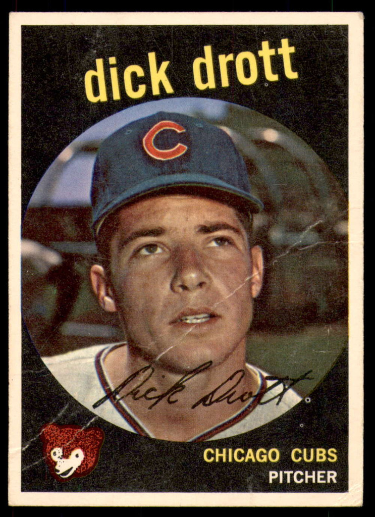 1959 Topps #15 Dick Drott Very Good  ID: 229678
