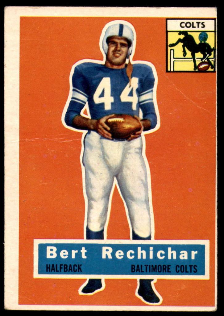 1956 Topps #84 Bert Rechichar Very Good 