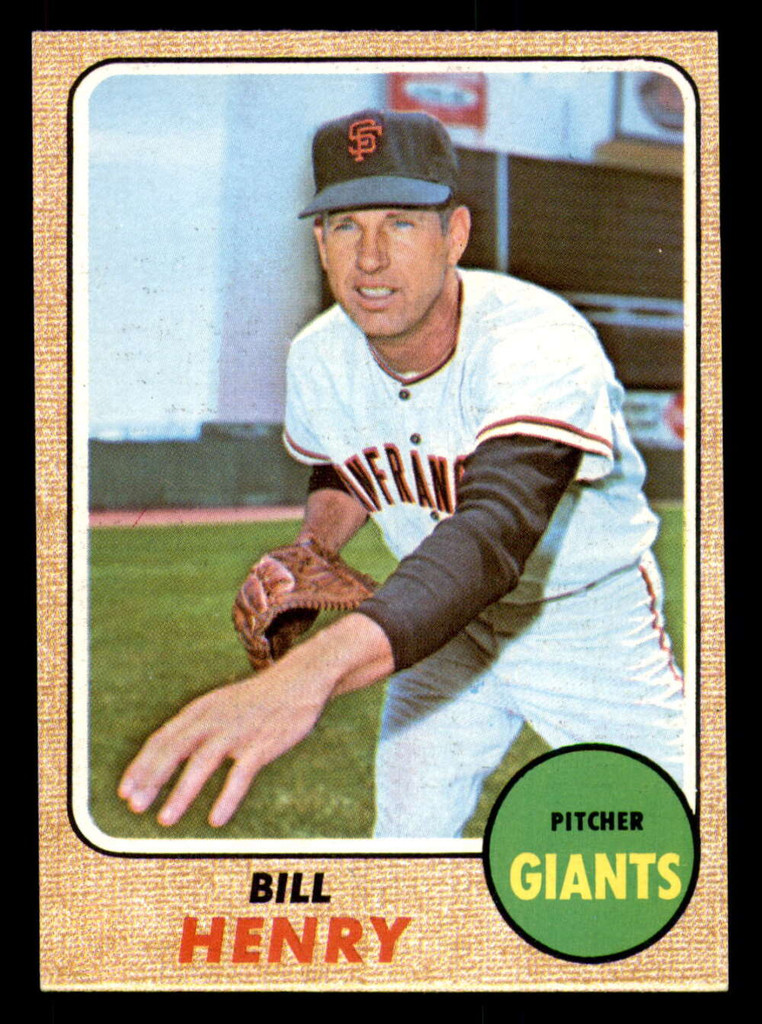 1968 Topps #239 Bill Henry Near Mint  ID: 287280