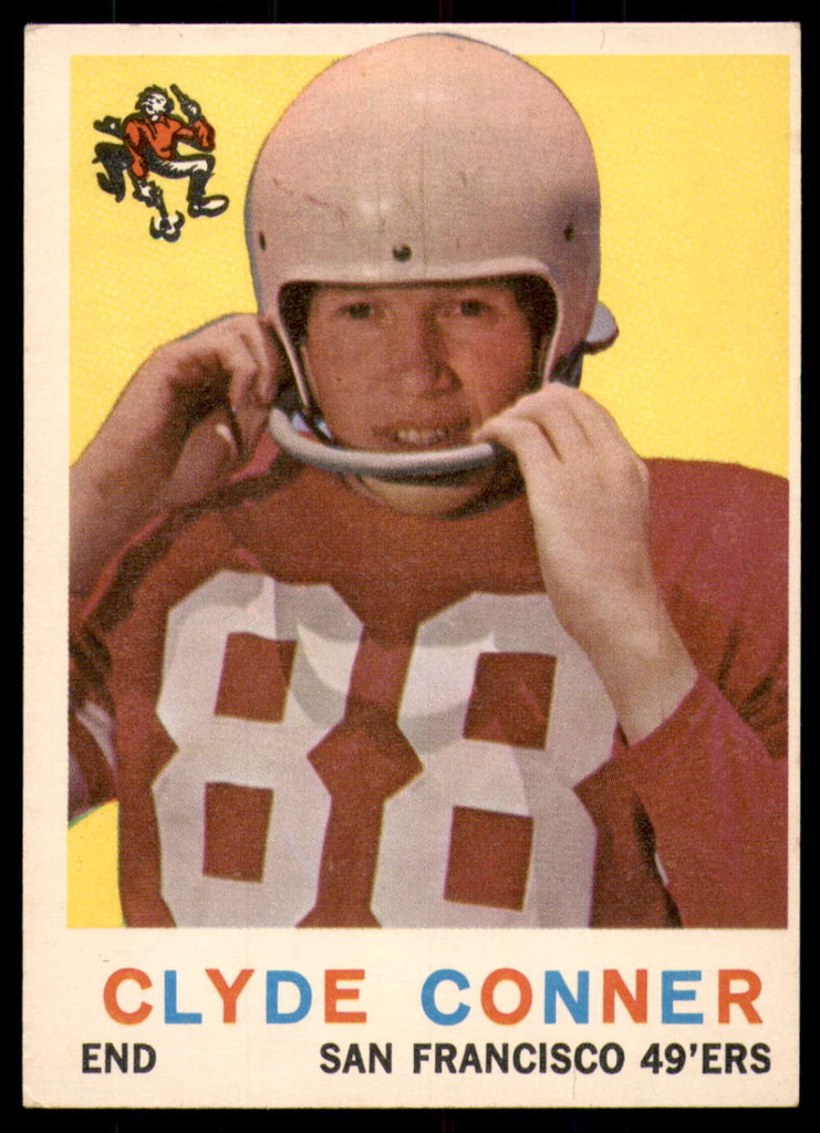 1959 Topps #27 Clyde Conner UER Excellent+  ID: 217690