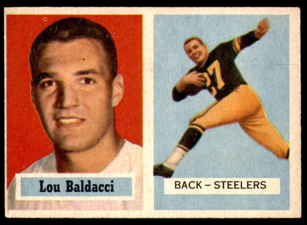 1957 Topps #4 Lou Baldacci Excellent RC Rookie 