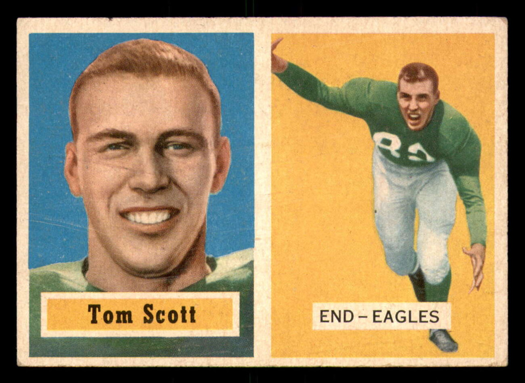 1957 Topps #25 Tom Scott Excellent  ID: 268143