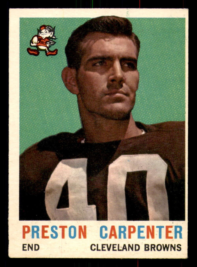 1959 Topps #18 Preston Carpenter Excellent+  ID: 268431