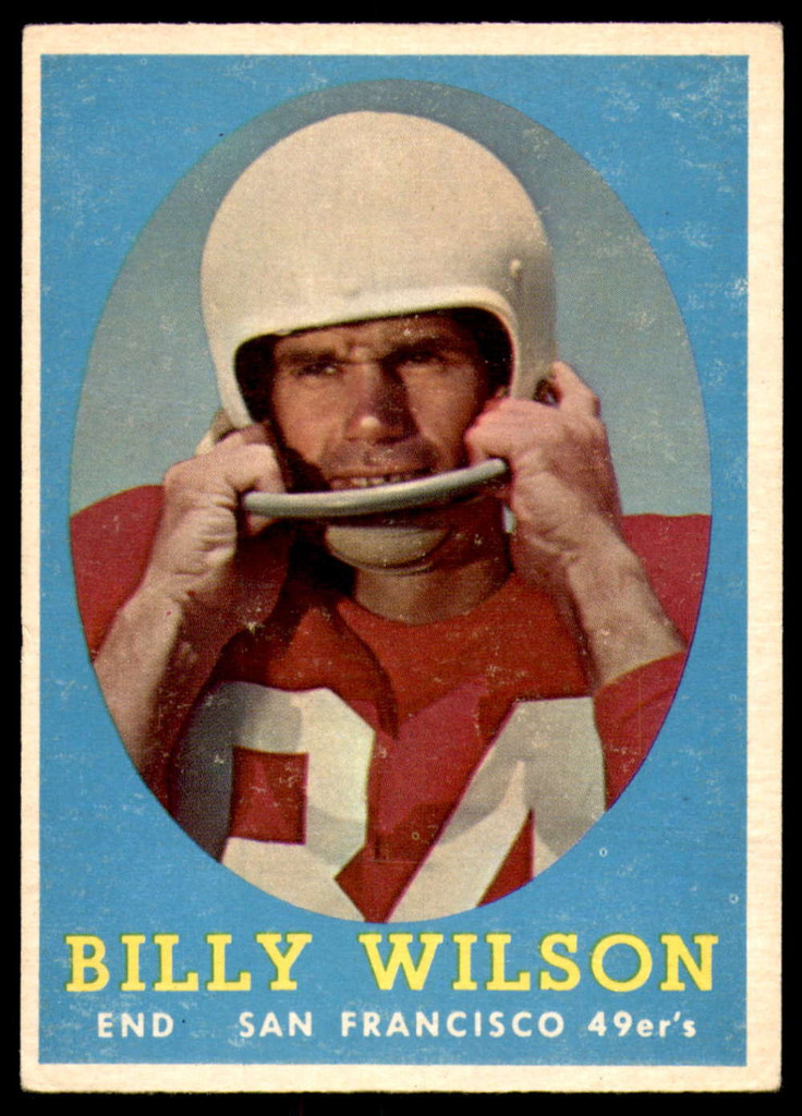 1958 Topps #95 Billy Wilson Excellent  ID: 246675