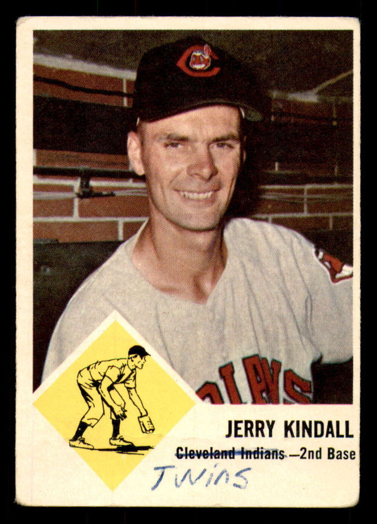 1963 Fleer #13 Jerry Kindall Poor 