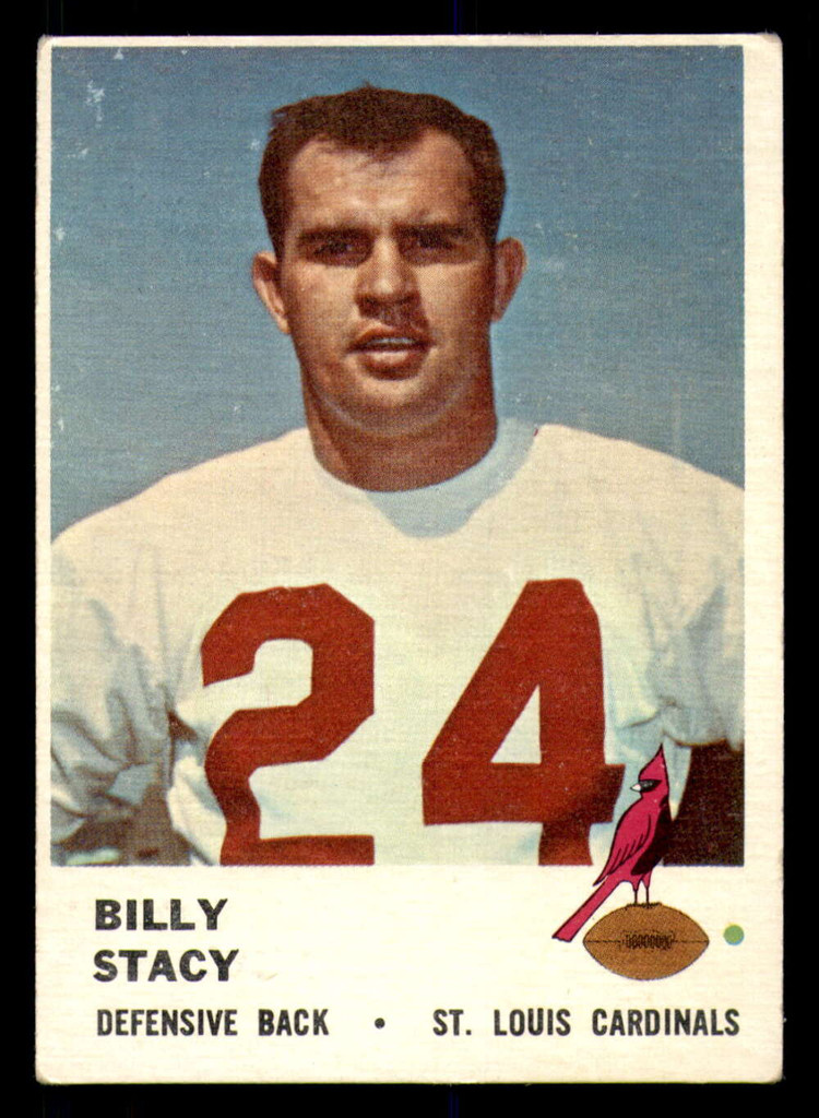 1961 Fleer #27 Bill Stacy Excellent  ID: 271024
