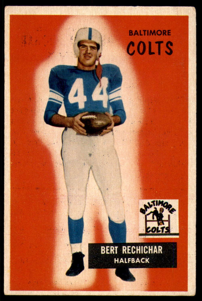 1955 Bowman #20 Bert Rechichar VG-EX 