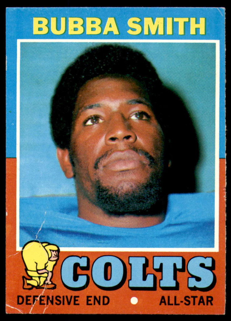 1971 Topps # 53 Bubba Smith G-VG 