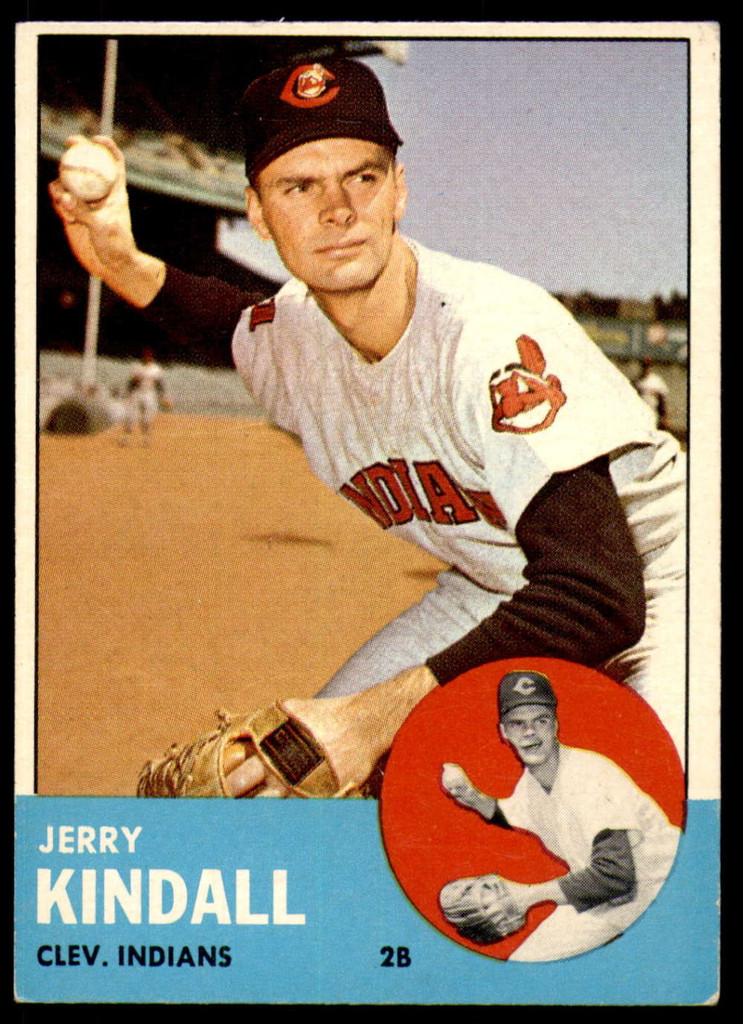 1963 Topps # 36 Jerry Kindall Excellent 