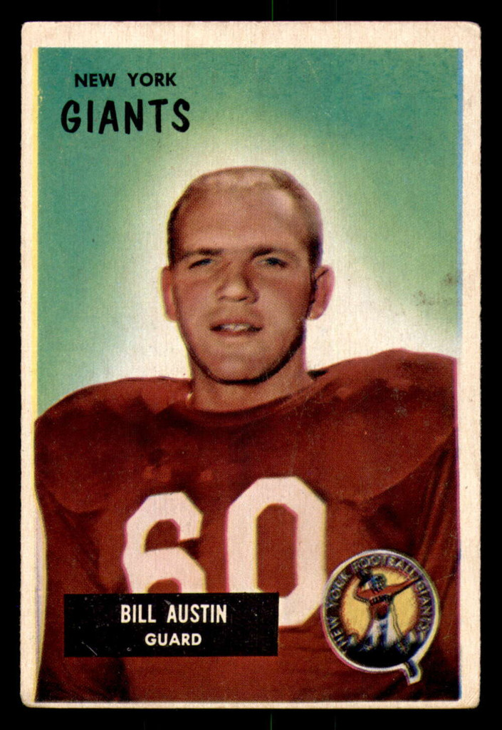 1955 Bowman #11 Bill Austin Very Good  ID: 270834