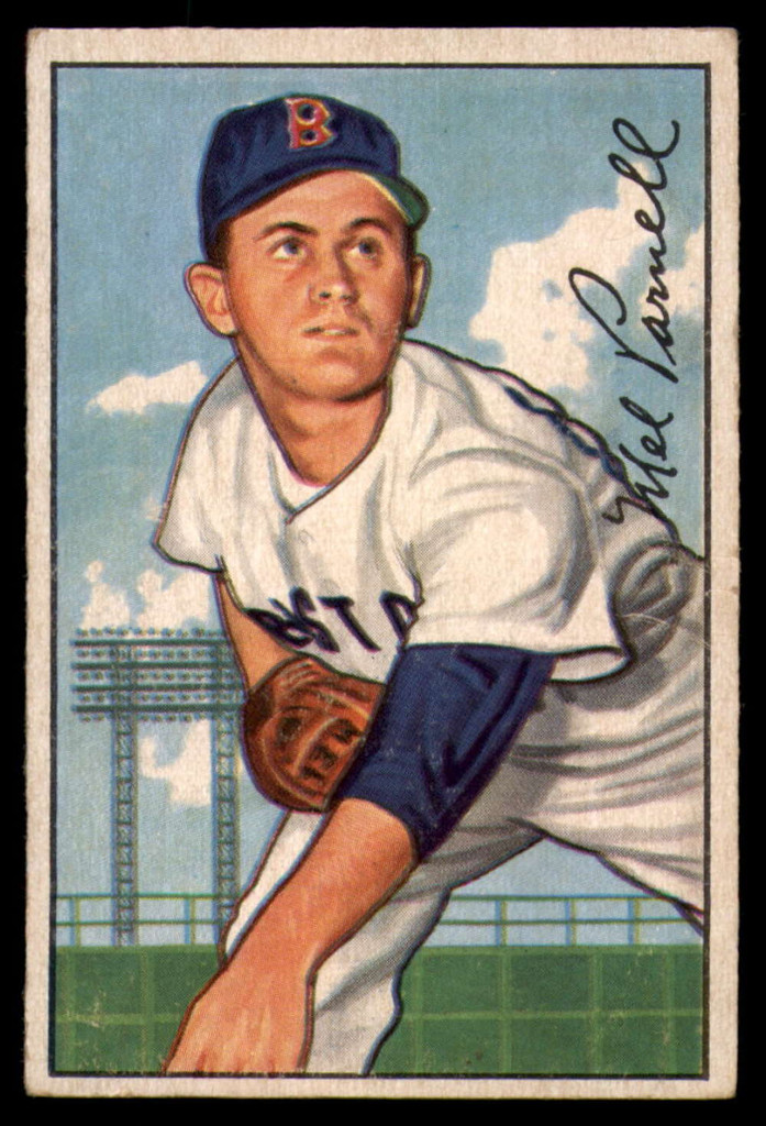 1952 Bowman #241 Mel Parnell EX++ Excellent++ 