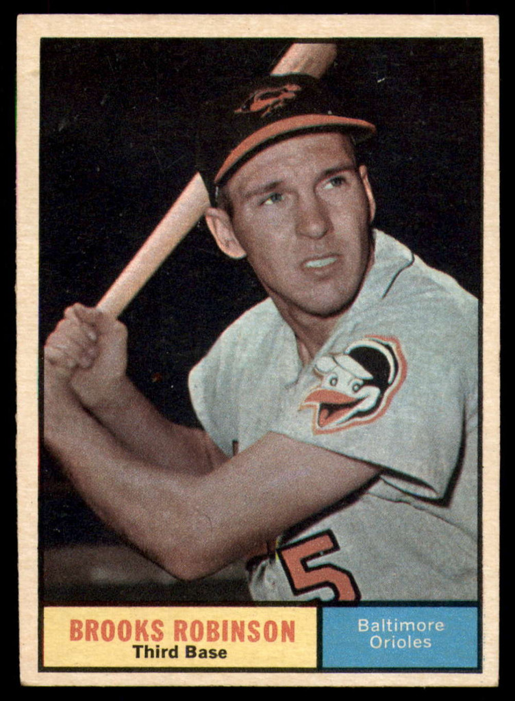 1961 Topps #10 Brooks Robinson Excellent+  ID: 149087