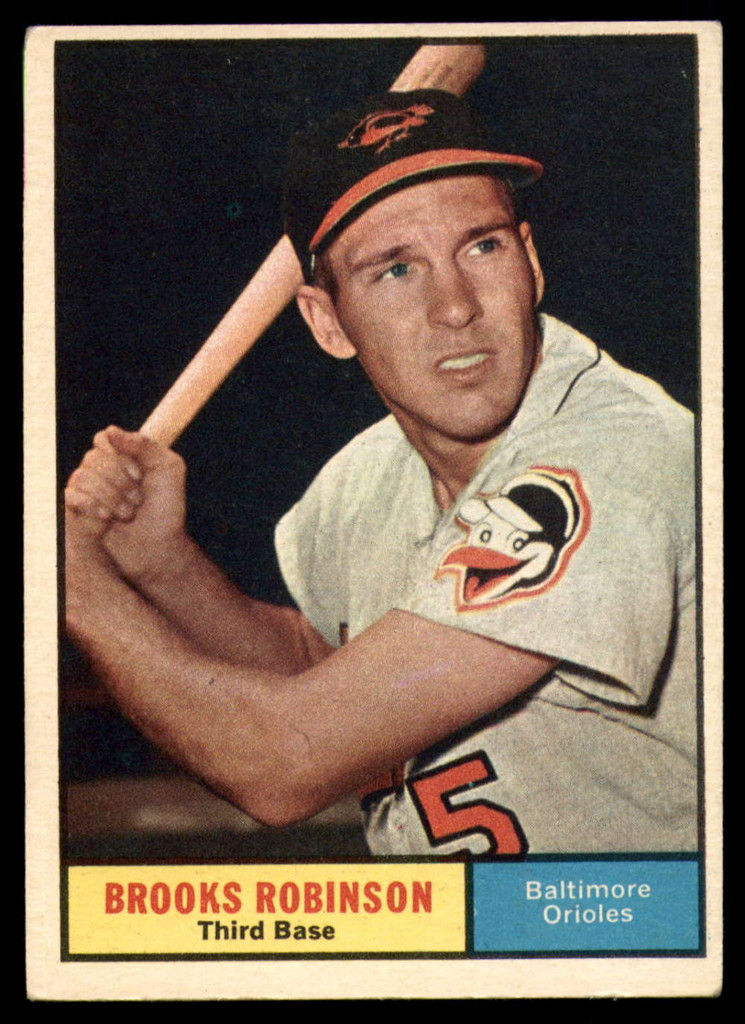 1961 Topps #10 Brooks Robinson Excellent+  ID: 132018