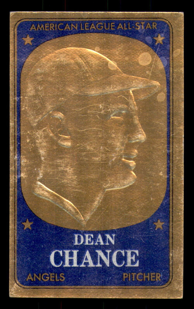 1965 Topps Embossed #66 Dean Chance Excellent+  ID: 281470