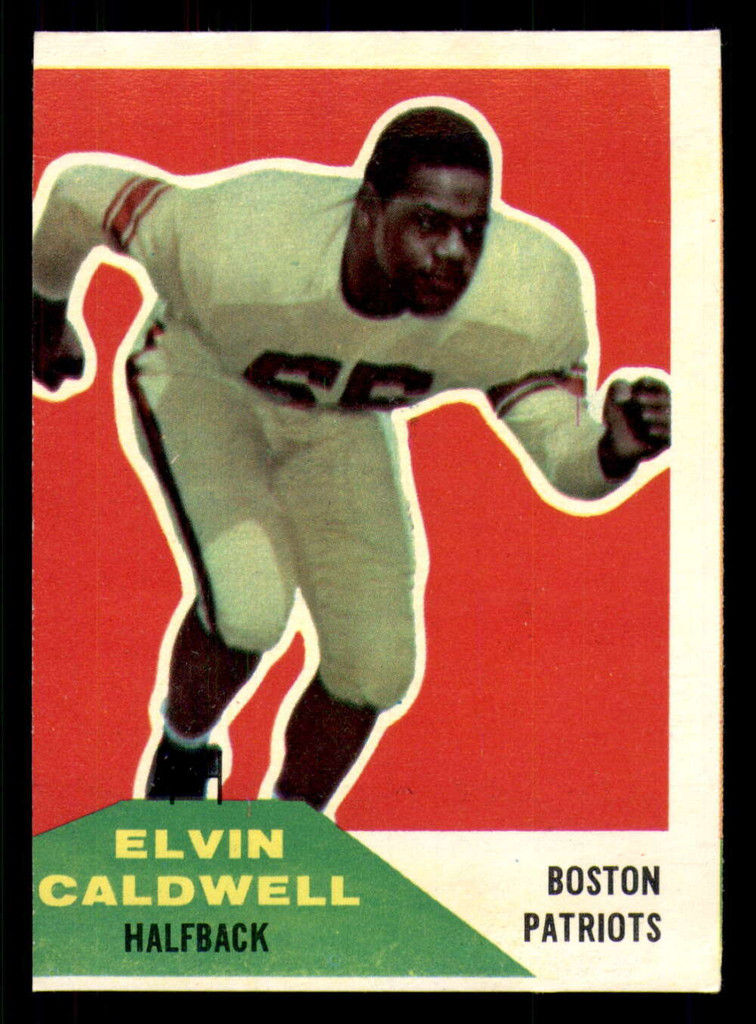 1960 Fleer #120 Elvin Caldwell Very Good 