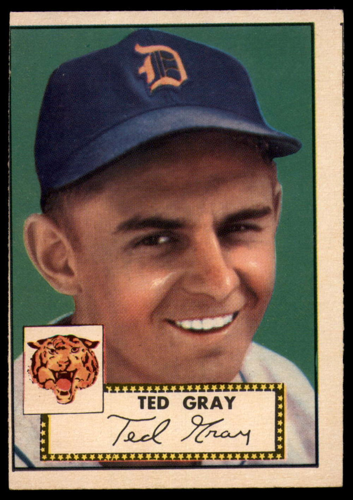 1952 Topps #86 Ted Gray Excellent+ 