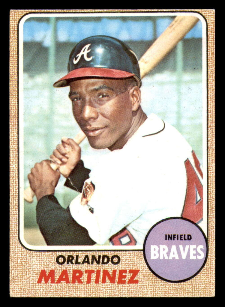1968 Topps #578 Orlando Martinez Very Good  ID: 284110
