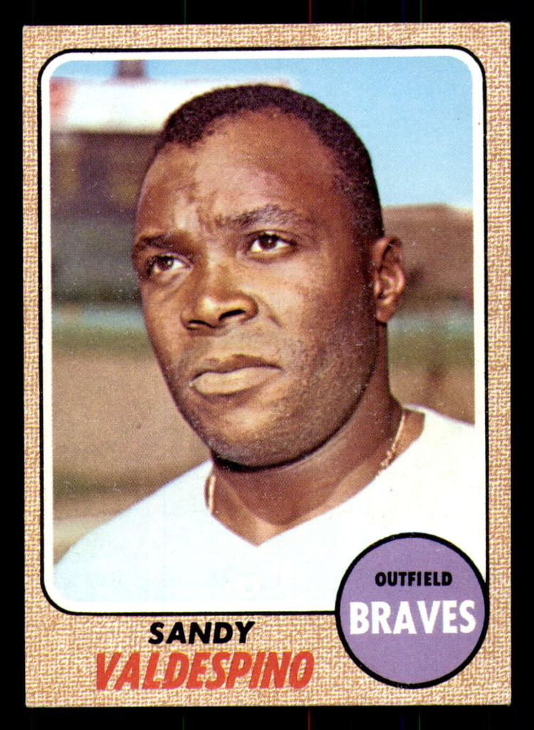 1968 Topps #304 Sandy Valdespino Ex-Mint  ID: 287454