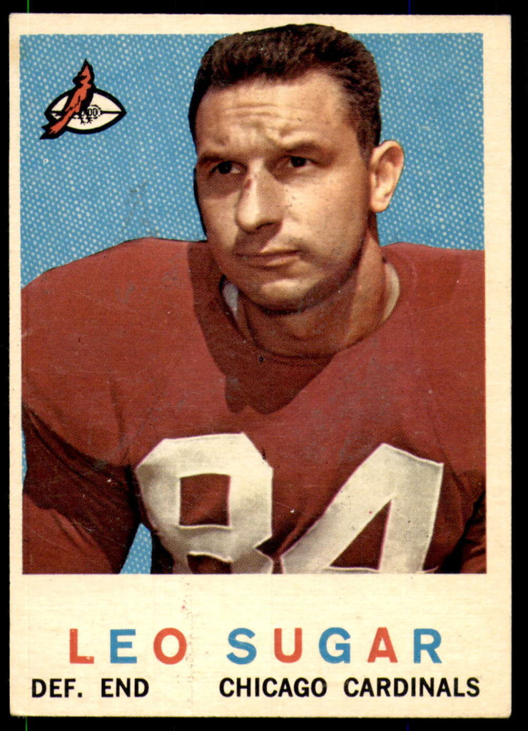 1959 Topps #154 Leo Sugar Excellent+ RC Rookie  ID: 266236