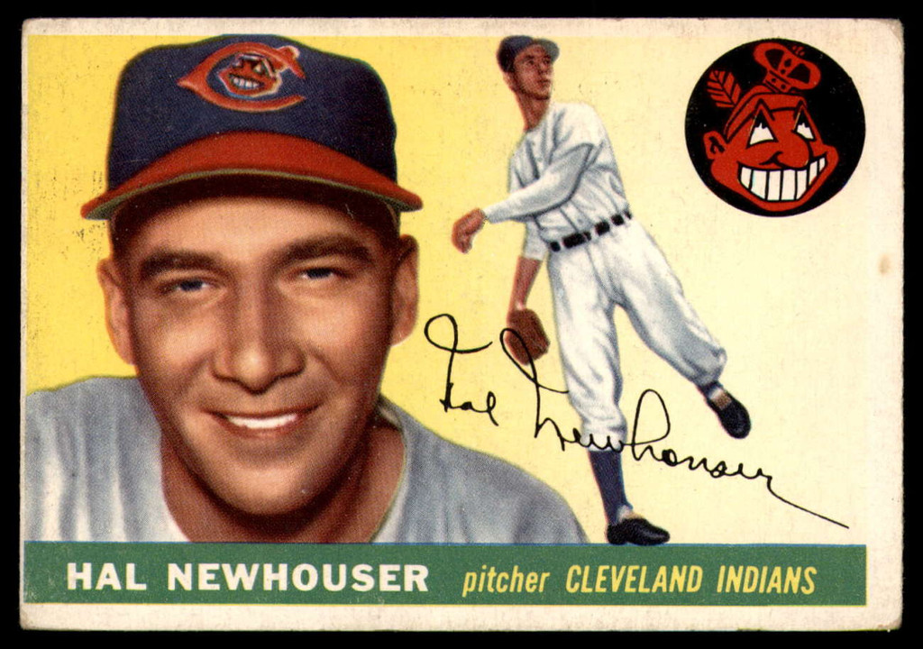 1955 Topps #24 Hal Newhouser EX Excellent 