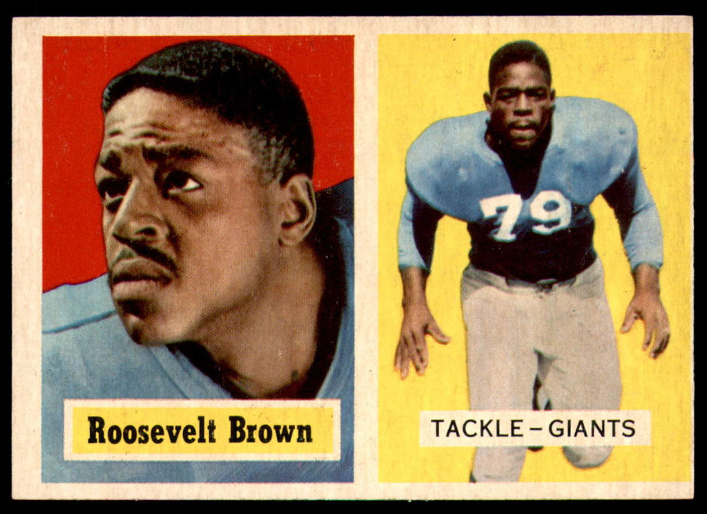 1957 Topps #11 Roosevelt Brown Near Mint 