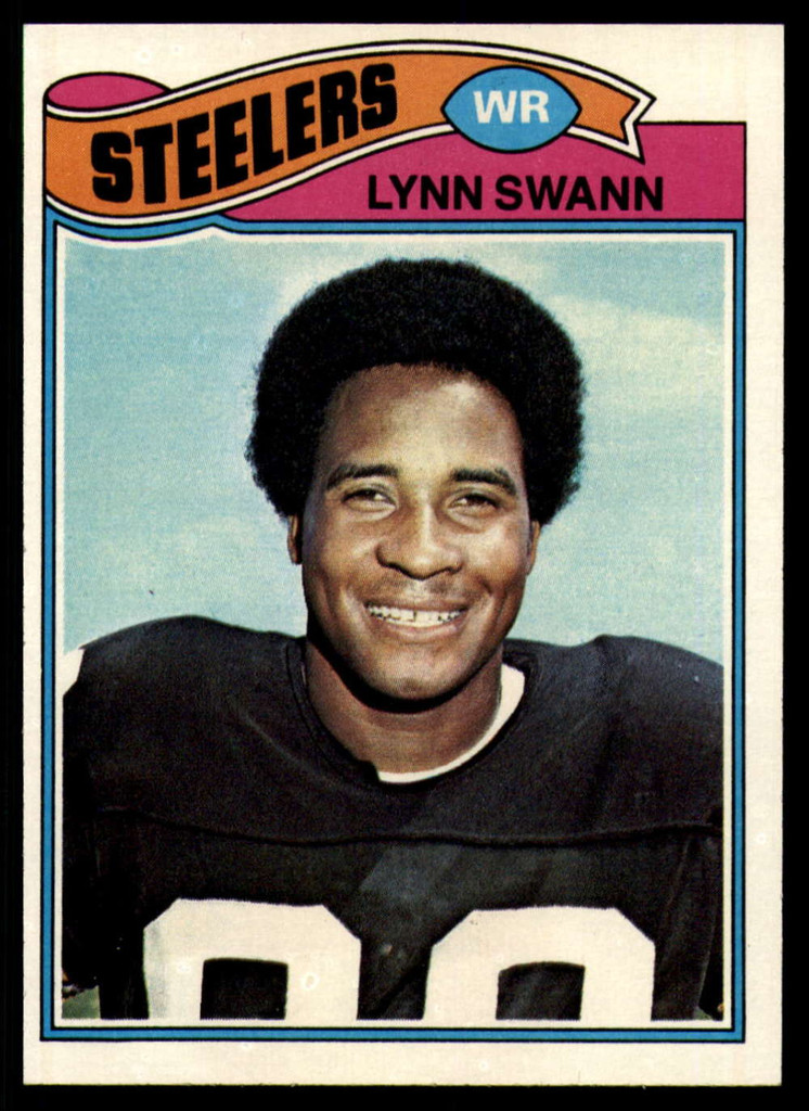 1977 Topps #195 Lynn Swann UER NM+ 