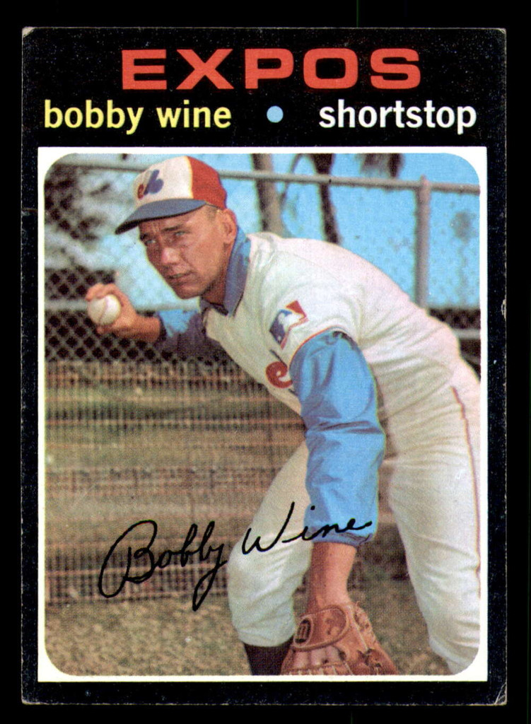 1971 Topps #171 Bobby Wine Excellent+ 
