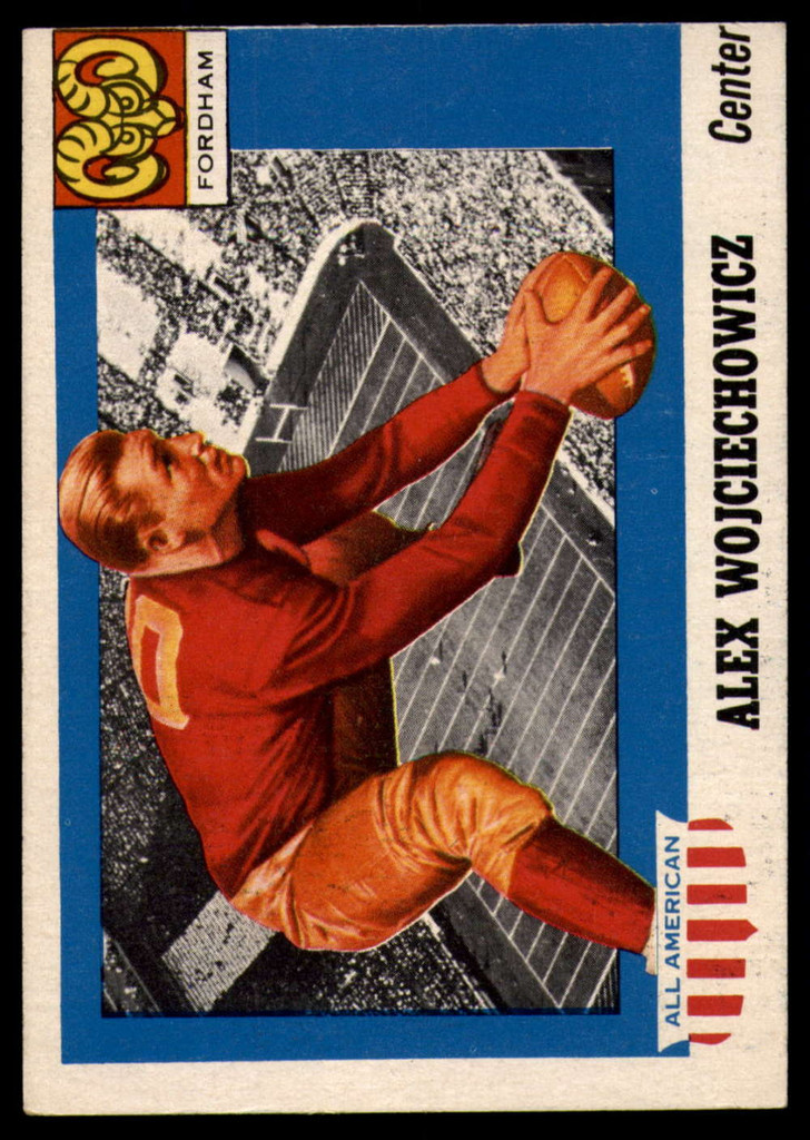 1955 Topps All American #82 Alex Wojciechowicz Excellent 