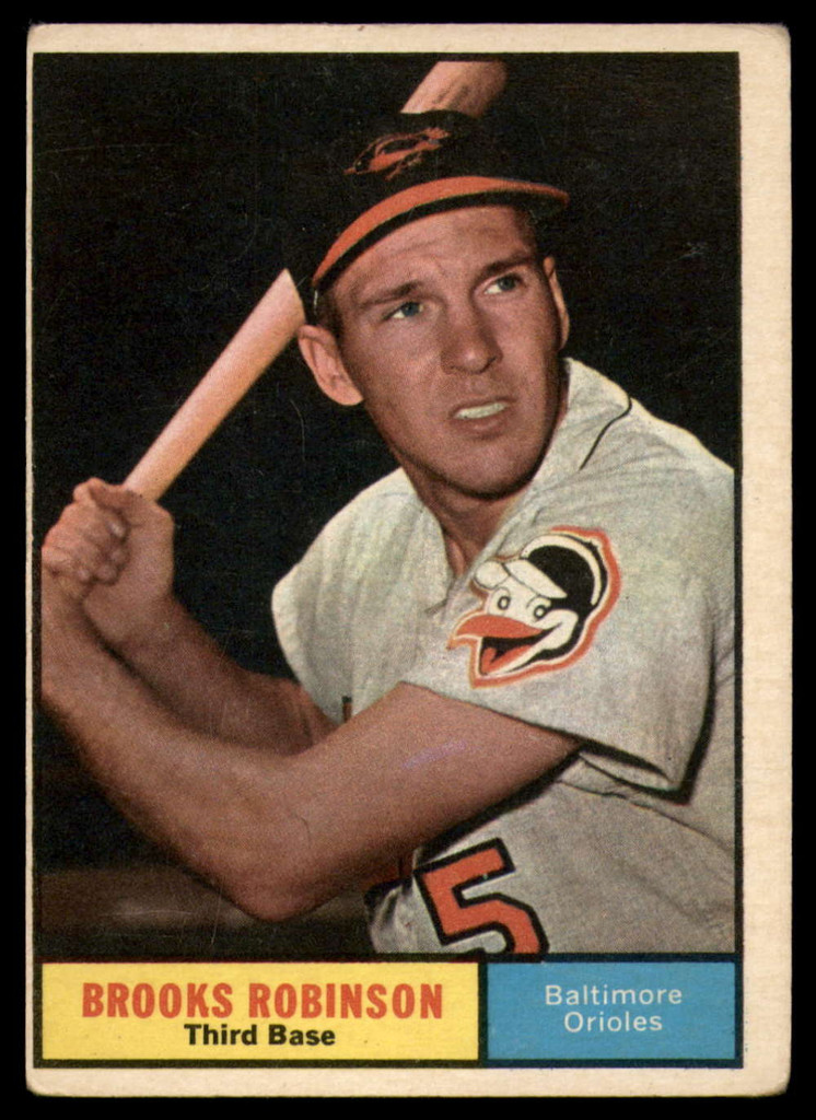 1961 Topps #10 Brooks Robinson Very Good  ID: 155797