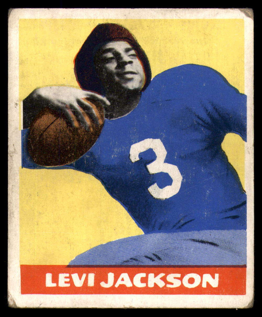 1948 Leaf #5 Levi Jackson BJ VG-EX RC Rookie