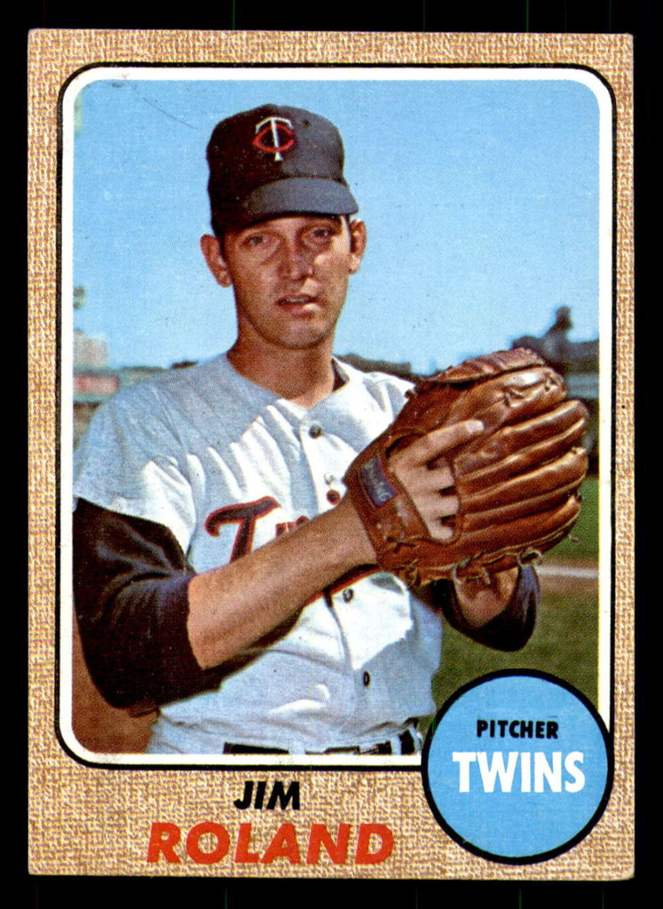 1968 Topps #276 Jim Roland Excellent+  ID: 287380