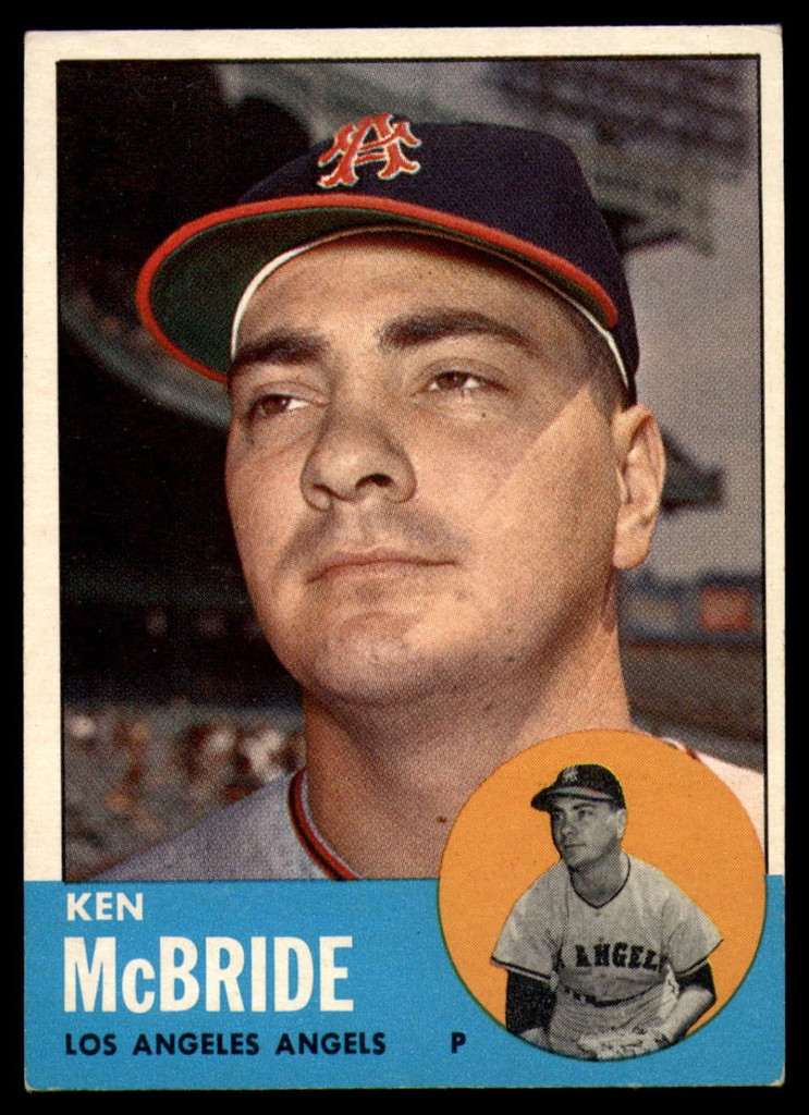 1963 Topps #510 Ken McBride EX++ Excellent++  ID: 113428