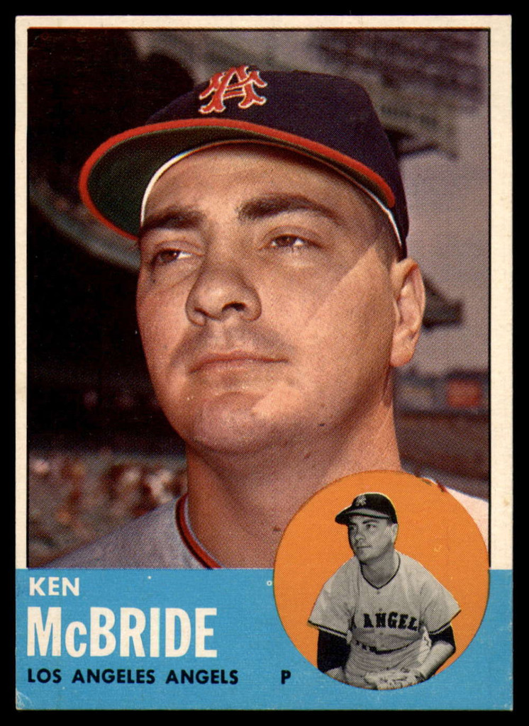 1963 Topps #510 Ken McBride EX++ Excellent++  ID: 113429