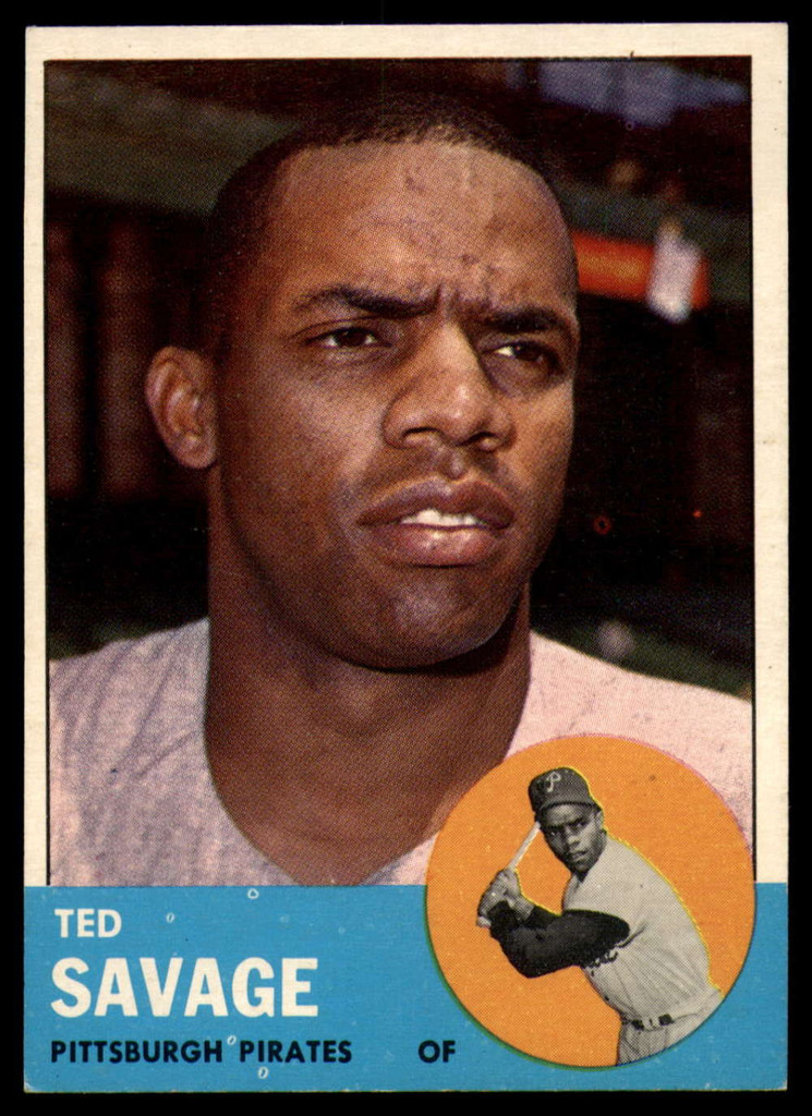 1963 Topps #508 Ted Savage Excellent+  ID: 160545