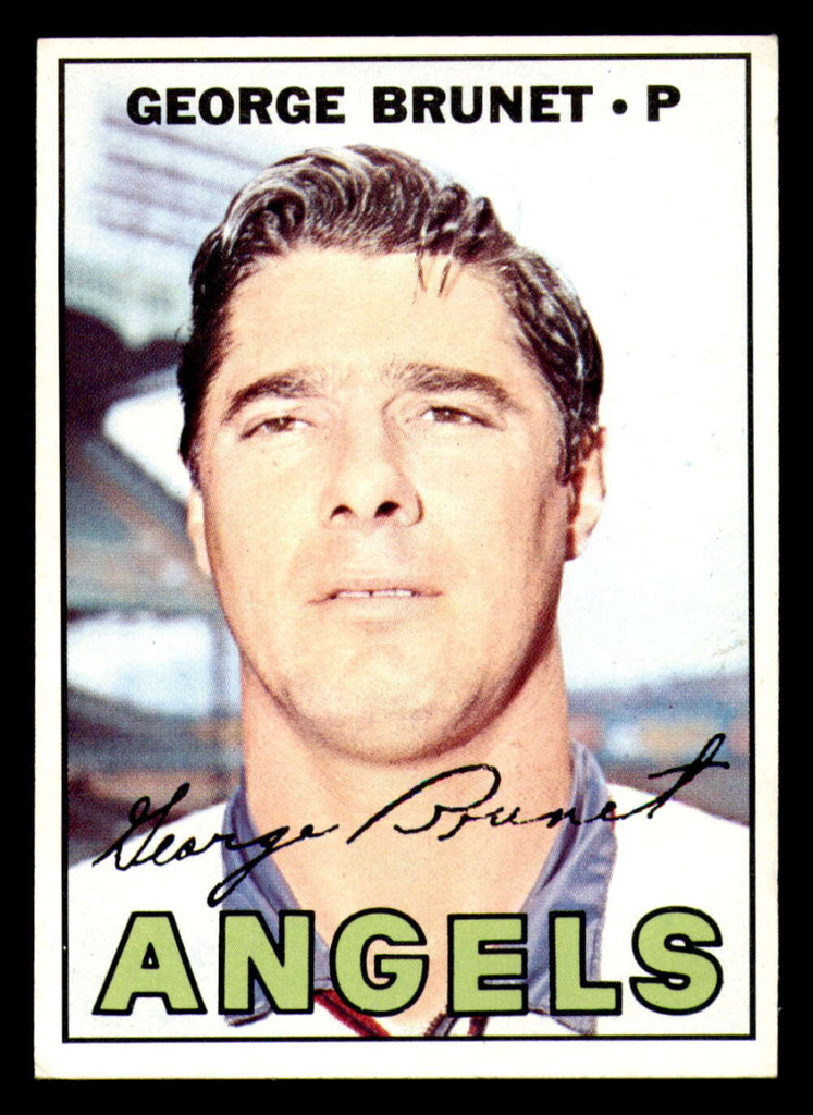 1967 Topps #122 George Brunet Excellent+  ID: 286653