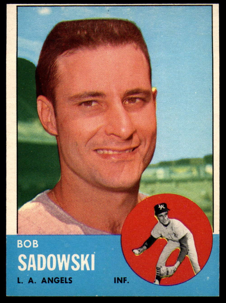 1963 Topps #568 Bob Sadowski Near Mint High # ID: 161206