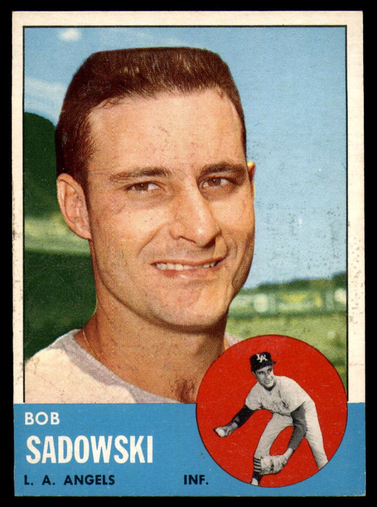 1963 Topps #568 Bob Sadowski Near Mint High # ID: 161208