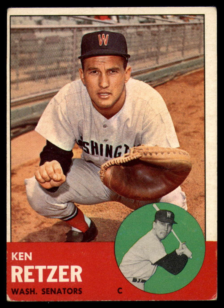 1963 Topps #471 Ken Retzer EX Excellent 