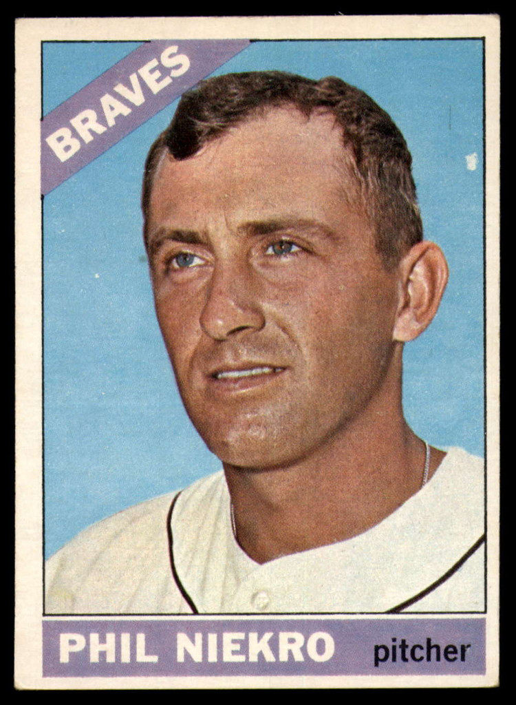 1966 Topps # 28 Phil Niekro Excellent+  ID: 146709