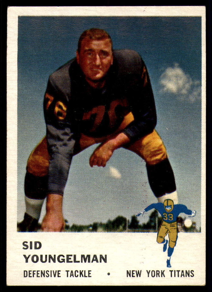 1961 Fleer #220 Sid Youngelman Excellent+  ID: 166975