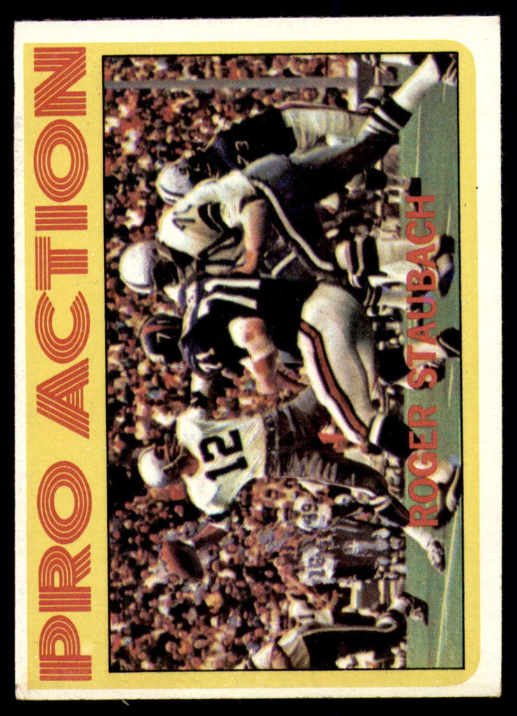 1972 Topps #122 Roger Staubach IA Excellent+  ID: 187847